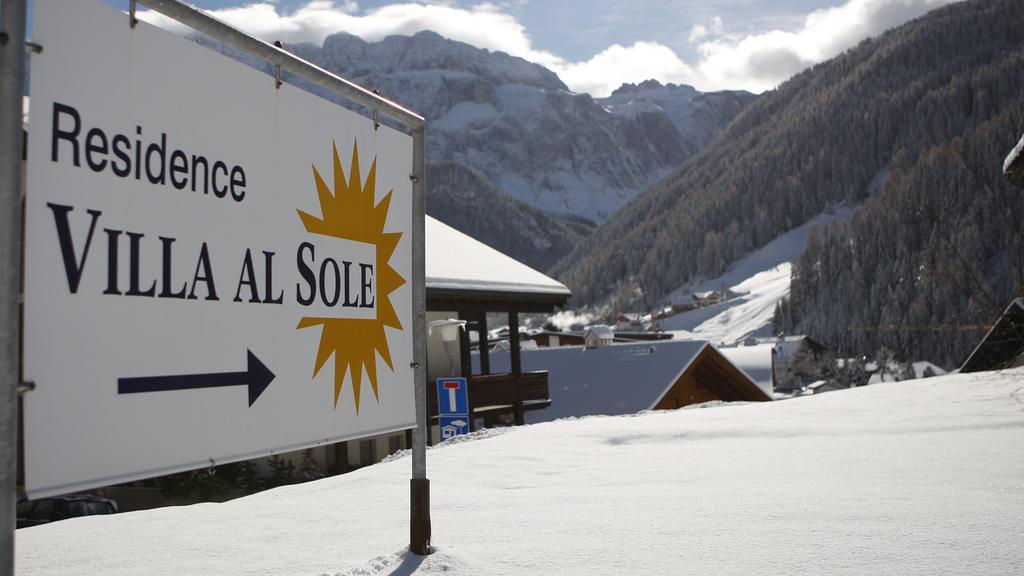 Residence Villa Al Sole Selva di Val Gardena Exteriér fotografie